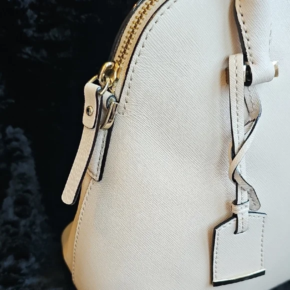 Kate Spade LIMITED EDITION Cream Satchel Bag With Crossbody Strap - Picture 6 of 16